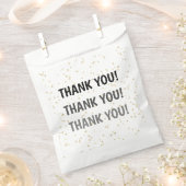 Goldjubiläum Glitzer zum Hochzeitstag Geschenktütchen (Ausgeschnitten)