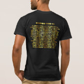 GoldJudah Löwe T-Shirt (Rückseite)
