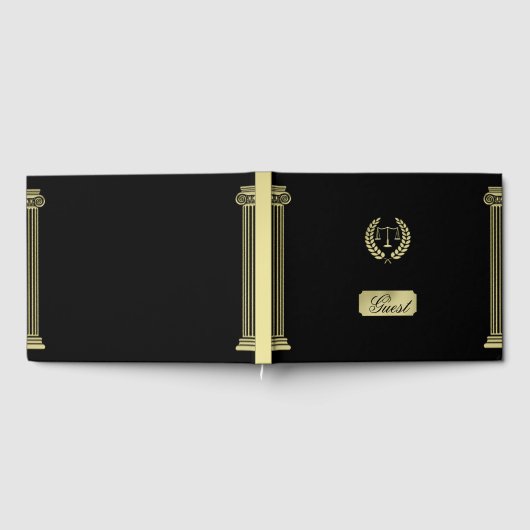 Goldjustizskala Gästebuch (Voll)