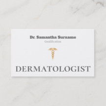 Goldkadukus, graue, weiße Dermatologin