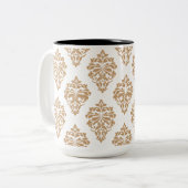 Goldkaffee-Tasse Zweifarbige Tasse (Vorderseite Links)