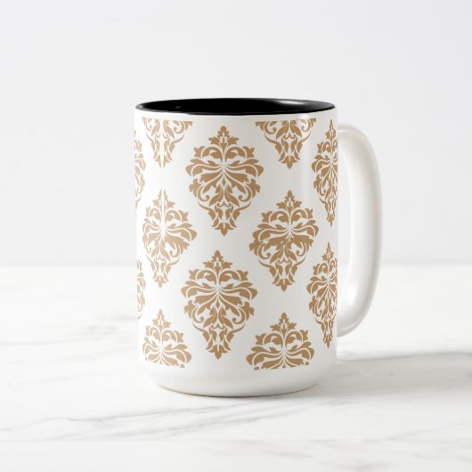 Goldkaffee-Tasse Zweifarbige Tasse (VorderseiteRechts)