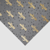 Goldkaktus auf moderner schicker seidenpapier (Ausschnitt)