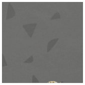 Goldkaktus auf moderner schicker stoff (Nahaufnahme)