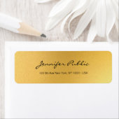 Goldkalligrafisches Skript Einfache Elegante Vorla (Insitu)