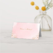 Goldkalligraphie-Platzkarten Platzkarte (Rückseite)