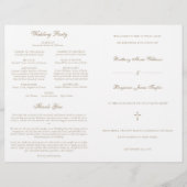 Goldkatholische Hochzeitsfeier (Vorderseite)