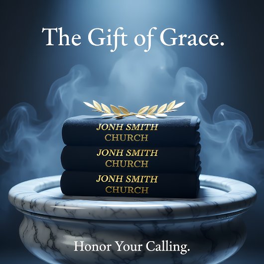 Goldkatholisches Kreuz mit Flügeln Badhandtuch Set