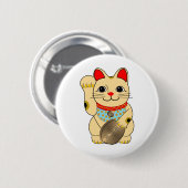 Goldkatze Button (Vorne & Hinten)