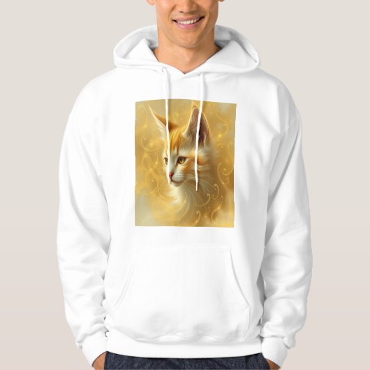 Goldkatze hoodie (Vorderseite)