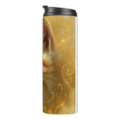 Goldkatze thermosbecher (Nach rechts gedreht)