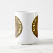 Goldkatzen mit Ingwerkatze, Kaffeetasse (Mittel)
