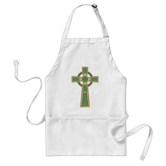 Goldkeltisches Kreuz-Schürze Schürze (Vorne)