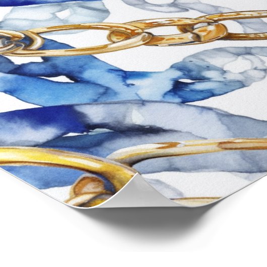 Goldketten Poster (Ecke)