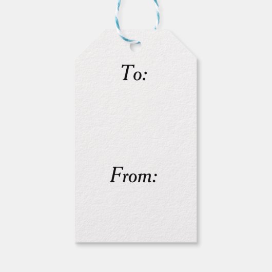 Goldklaffend Hirsch auf Gemustertem Hintergrund Geschenkanhänger (Rückseite)