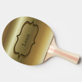 Goldklammer Tischtennis Schläger (Seitenansicht)