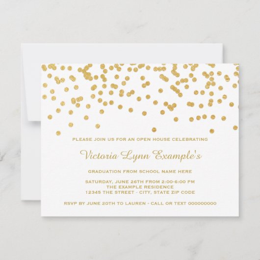 Goldklasse des Abschlusses 2015 Einladung (Rückseite)