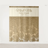 Goldklassiges, modernes Foto Wandteppich (Vorderseite)