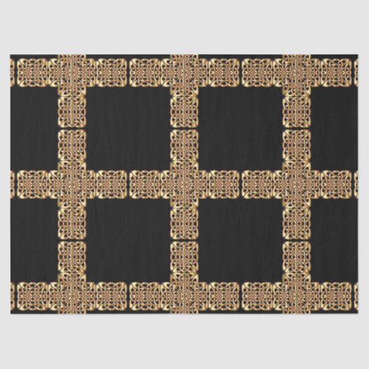 Goldklebepapier Seidenpapier (Vorderseite)