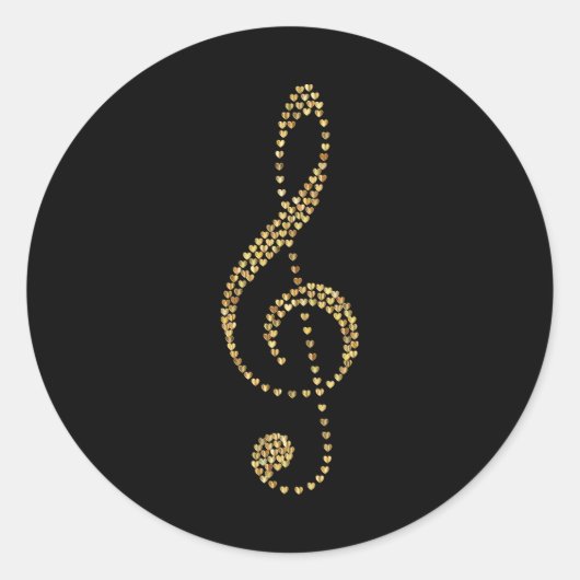 Goldkleckse, Prisma, Runder Aufkleber (Vorderseite)