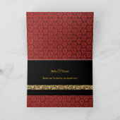 Goldklee Dankeskarte (Innenseite)