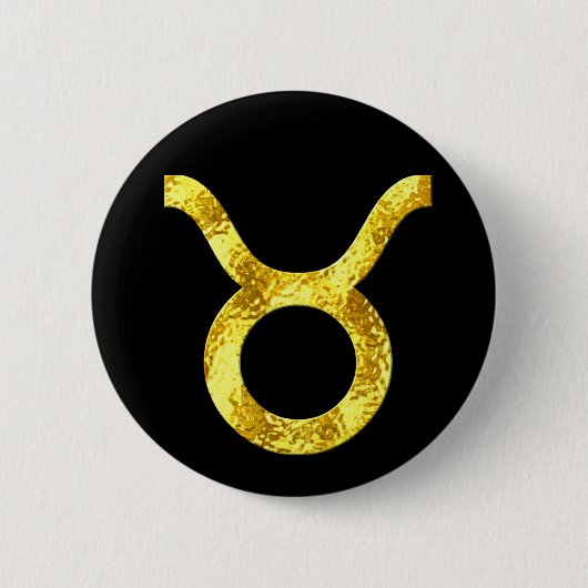 Goldknöpfe des Taurus Button (Vorderseite)