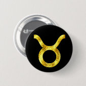 Goldknöpfe des Taurus Button (Vorne & Hinten)