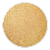 Goldknöpfe für Glitzer Keramik Keramikknauf (Vorderseite)