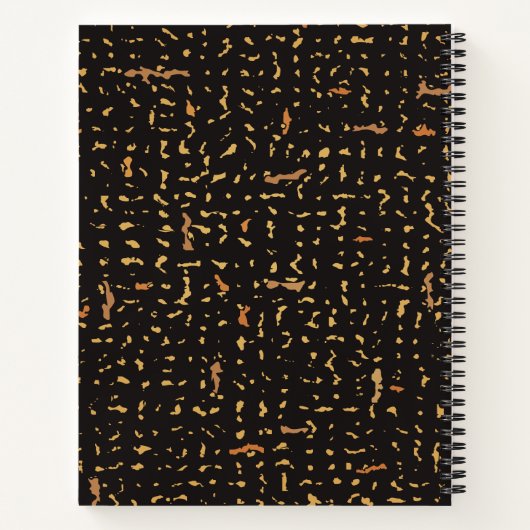 Goldkomposition Notizblock (Rückseite)