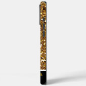 Goldkonfetti in Feiern schimmern Case-Mate iPhone Hülle (Rückseite / Links)