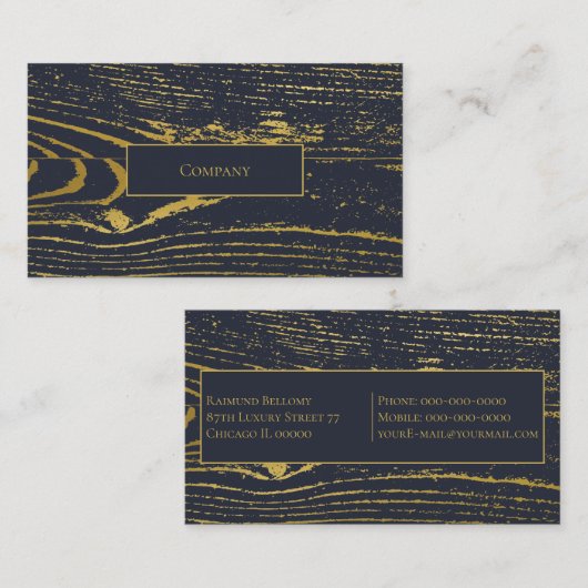 Goldkörner Visitenkarte (Vorne/Hinten)