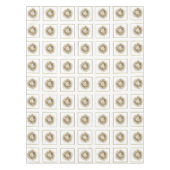 GoldKranz-frohe Weihnacht-Tischdecke Tischdecke (Vorderseite)