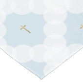 Goldkreise, Christliche Taufe Kurzer Tischläufer (Ecke)