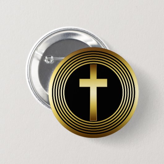 GOLDkreuz Button (Vorne & Hinten)