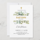 Goldkreuz Einladung (Vorderseite)