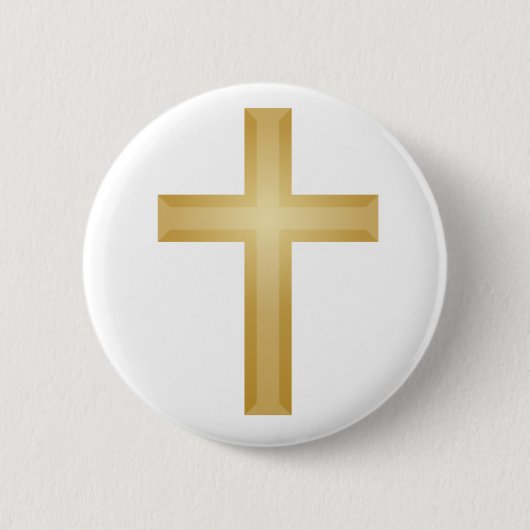 Goldkreuz/Ostern Button (Vorderseite)