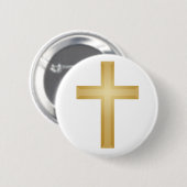 Goldkreuz/Ostern Button (Vorne & Hinten)