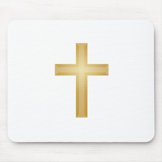 Goldkreuz/Ostern Mousepad (Vorne)