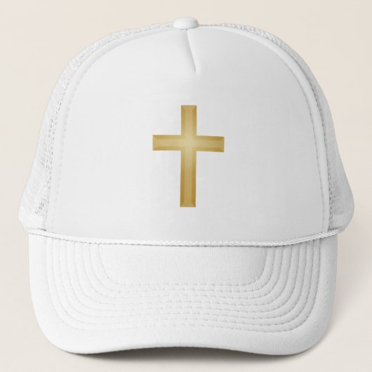 Goldkreuz/Ostern Truckerkappe (Vorderseite)