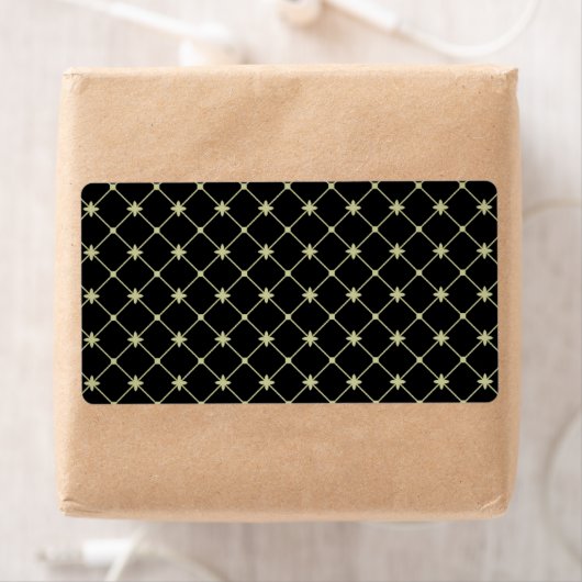 Goldkreuze auf schwarzer Vorlage (Insitu)