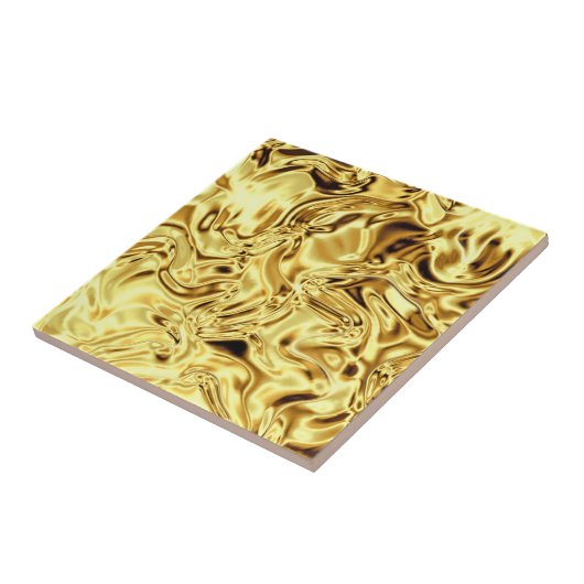 Goldkrinkle Hübsch Fliese (Seite)