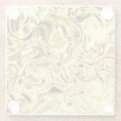 Goldkrinkle Hübsch Glasuntersetzer (Rückseite)