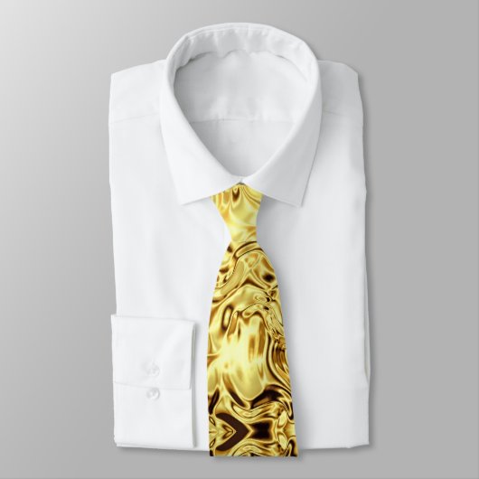 Goldkrinkle Hübsch Krawatte (Gebunden)
