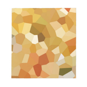 Goldkristalle Notizblock