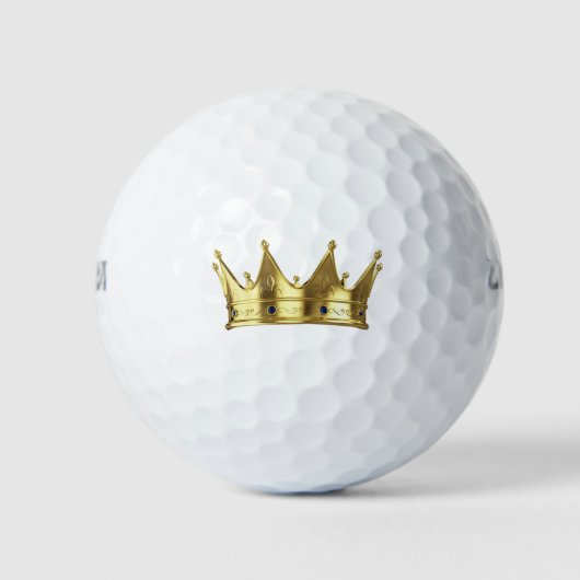 Goldkrone Golfball (Vorderseite)