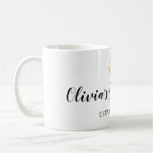 Goldkrone Jahr der Weihnachtsfeier für Godmattin Kaffeetasse (Links)