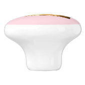 Goldkronen-Fach-Zug-Griff Keramikknauf (Seitenansicht)