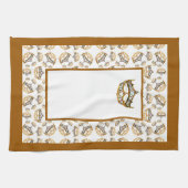 Goldkronen-Kronen-Küchenhandtuch Handtuch (Horizontal)