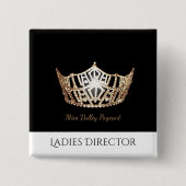 Goldkronen-kundenspezifisches Knopf-Button Button (Vorderseite)