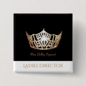 Goldkronen-kundenspezifisches Knopf-Button Button (Vorderseite)